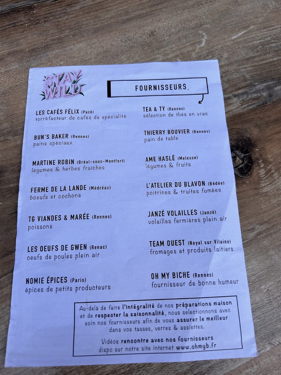 Menu Oh My Biche - Colombier-5